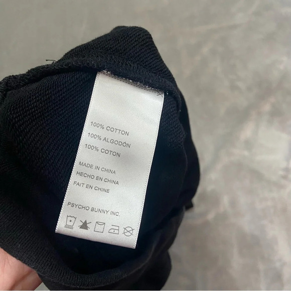 Psycho Bunny Lafayette Black Jogger Sweatpants - 27387 - Picture 11 of 11